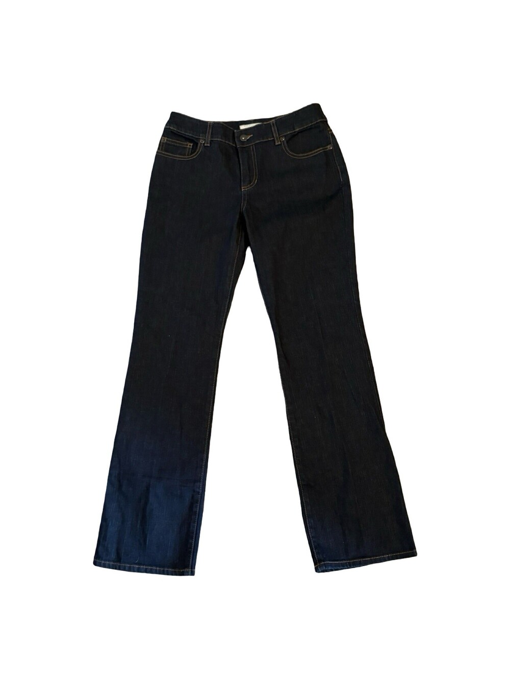 Chico’s Platinum Denim Jeans Women’s Dark Wash Blue Boot Cut Size 0 - Small 4